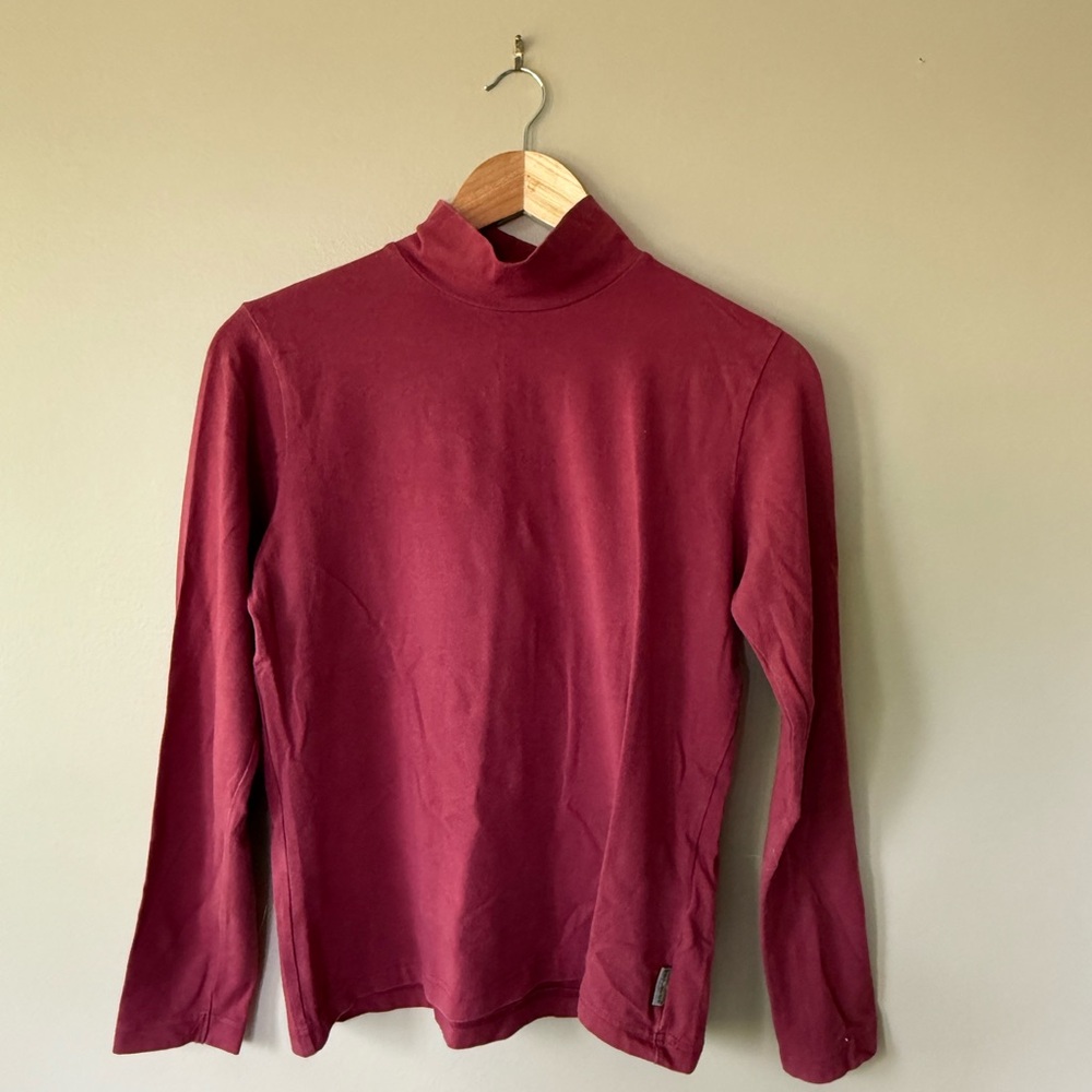 Woolrich Burgundy Turtleneck Sweater